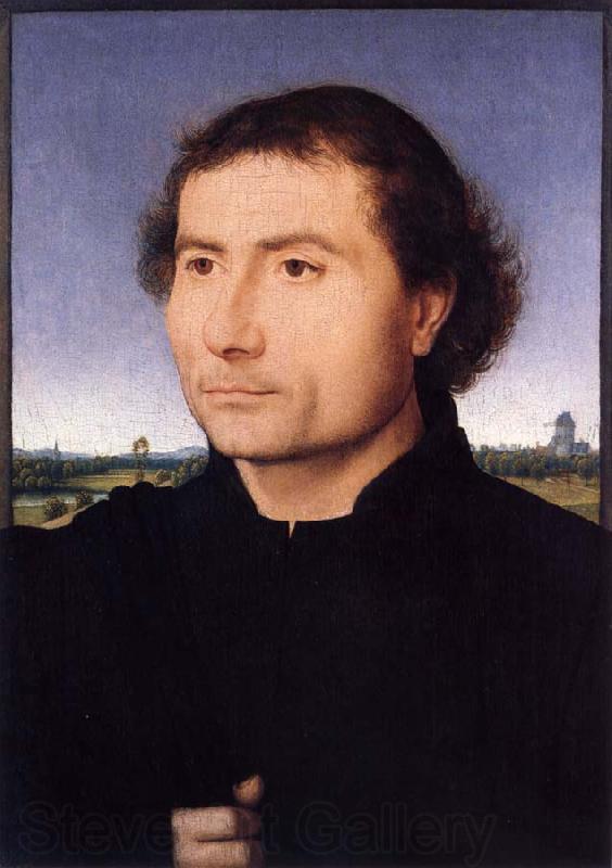 Hans Memling Portrait of a man France oil painting art